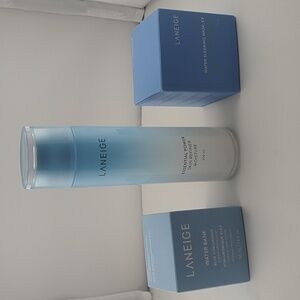 LANEIGE Water Bank Essential Power Skin Refiner and Water Sleeping Mask_Ex Trio